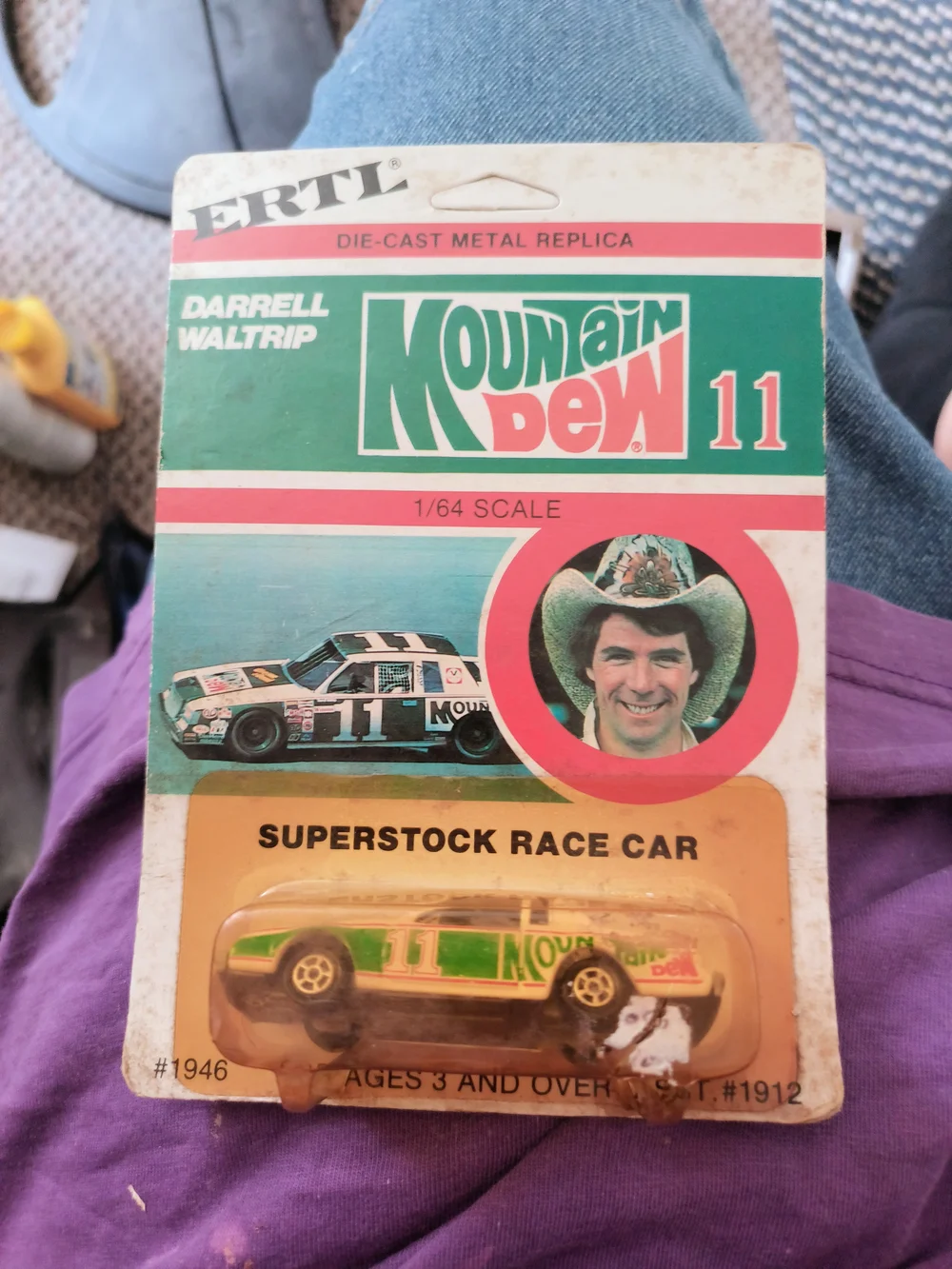 ERTL Mountain Dew #11 Superstock Race Car Has Date On Back 1981